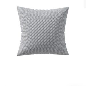 Nolan Interiors Pillow Cover - Classic | 18x18 Chrome Grey NWT